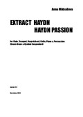 Extract Haydn/ Haydn Passion